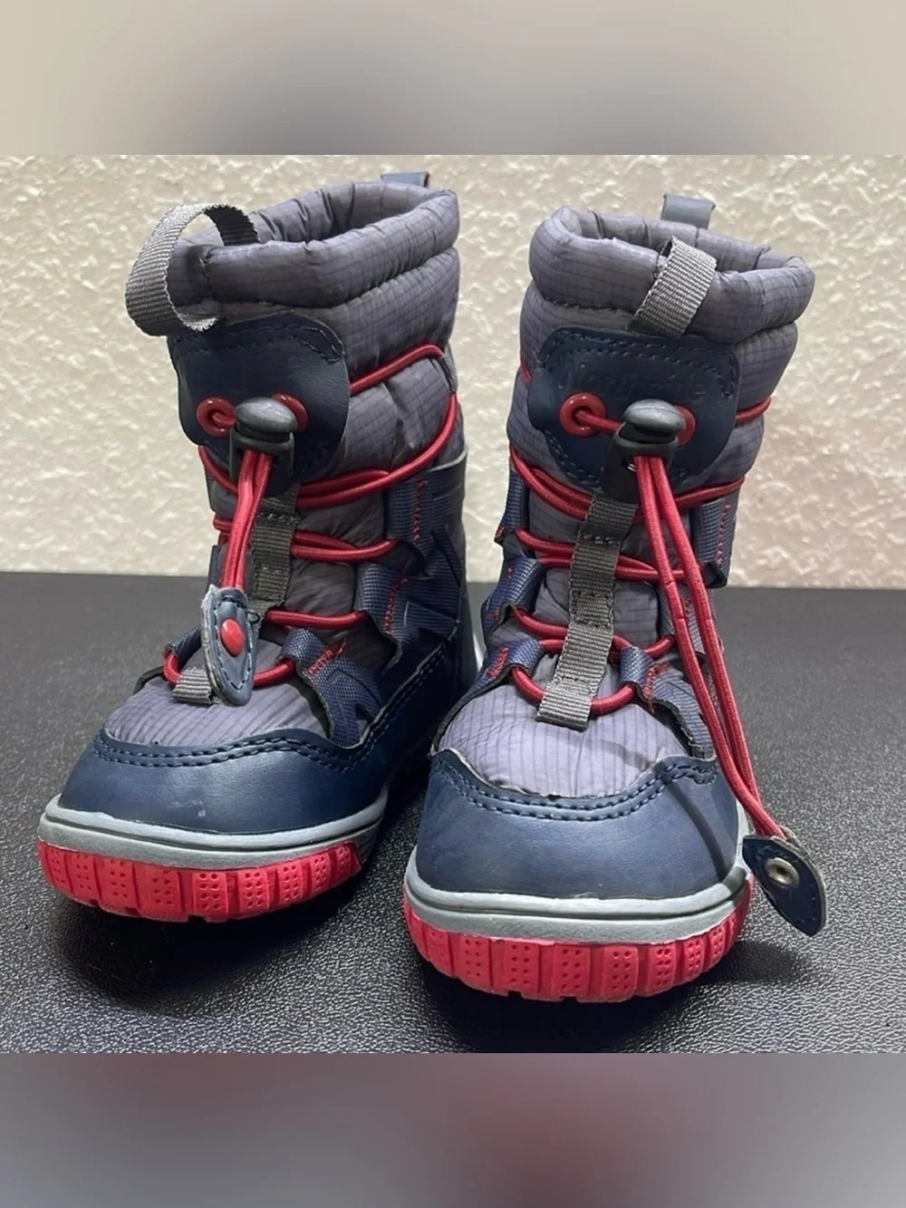 Northside Toddler Boy's Toboggan Polar Snow Boot Gray Size 5